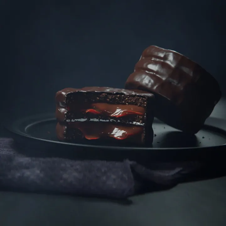 Alfajor — Food CGI — ZBrush & Blender, CGI render by Luciano Richino