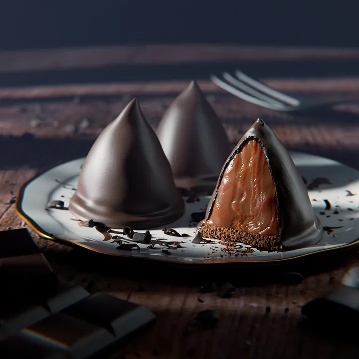Cono de Dulce de Leche — Food CGI — ZBrush & Blender, CGI render by Luciano Richino