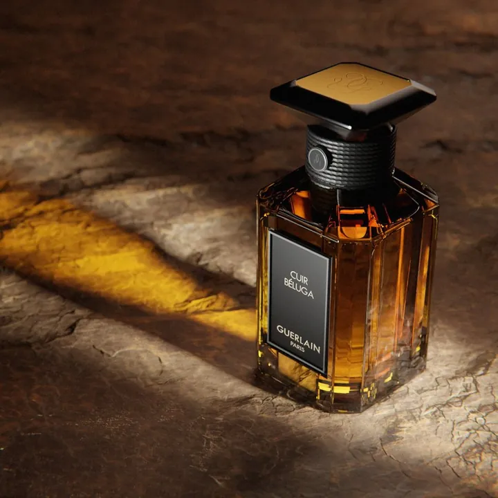 Guerlain Cuir Béluga — L'Art & La Matière, CGI render by Luciano Richino