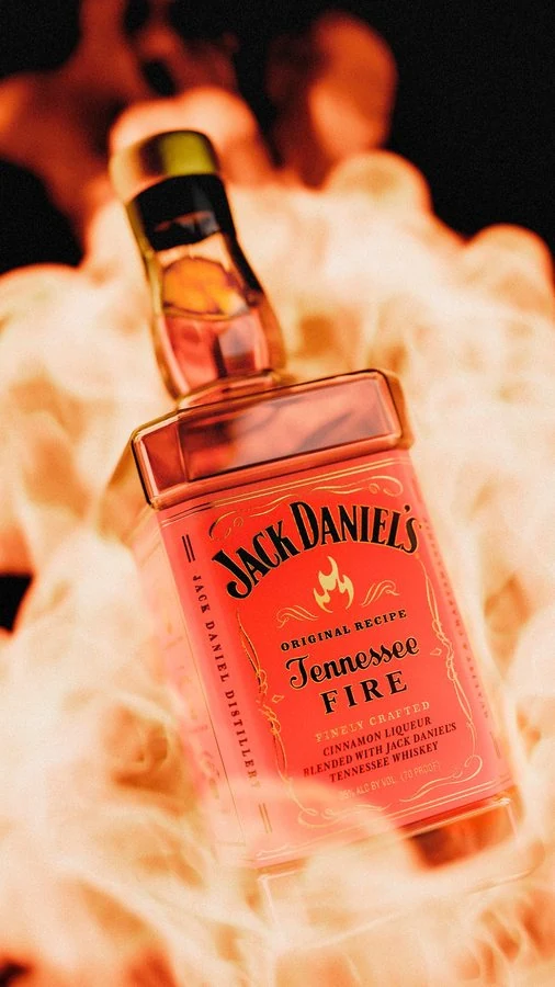 Jack Daniel's Tennessee Fire, CGI render